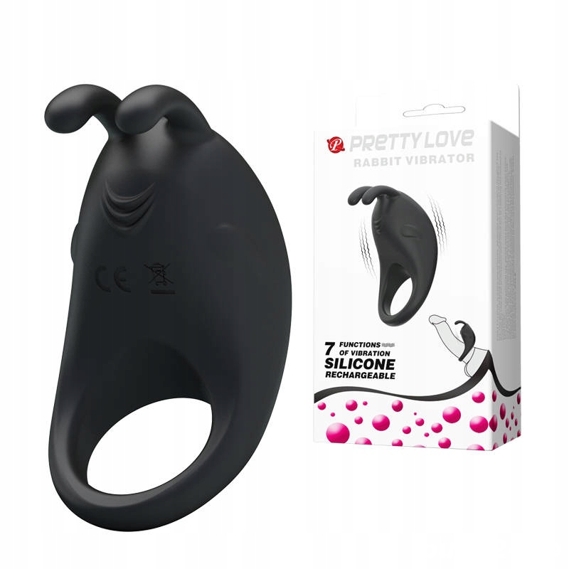  Vibrator adulti femei Pretty Love Rabbit  jucarie intima cock ring