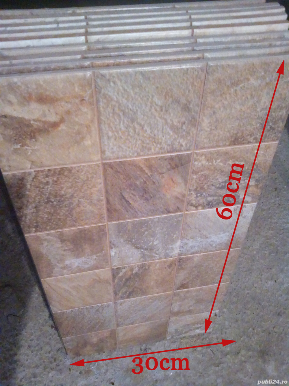 Gresie exterior/interior -stare foarte buna 1.08mp