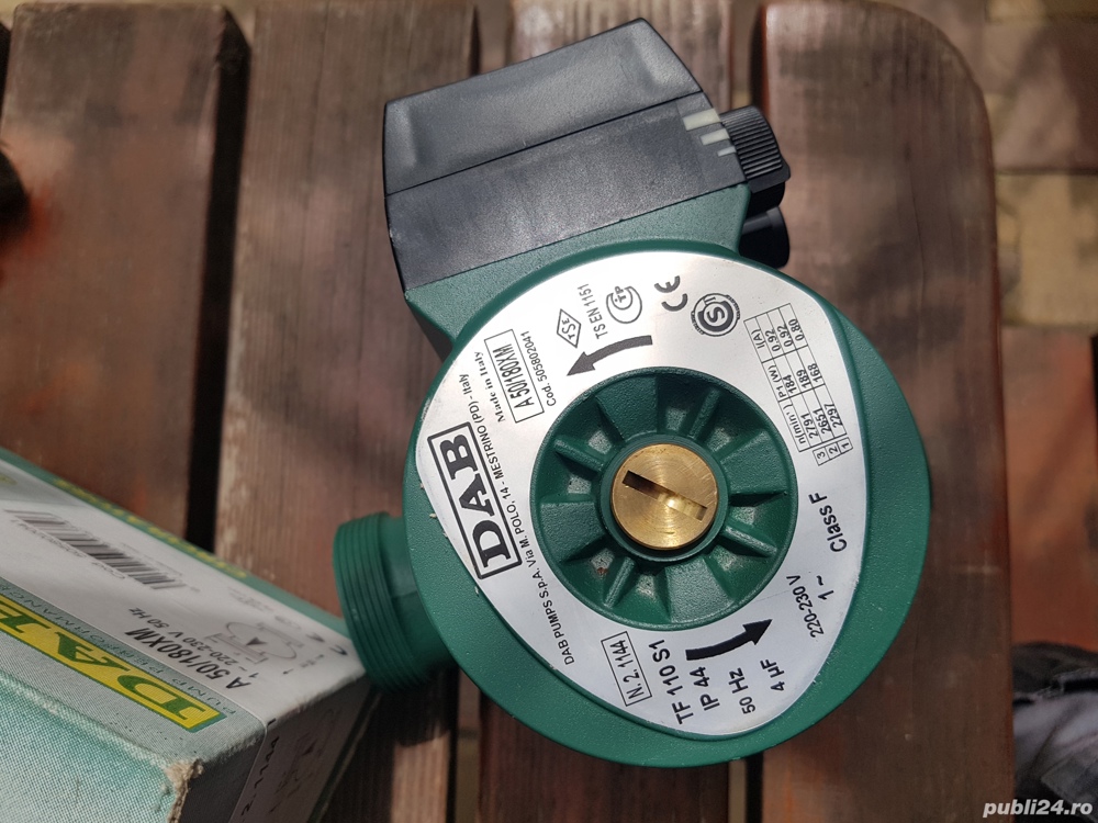 Pompa de recirculare