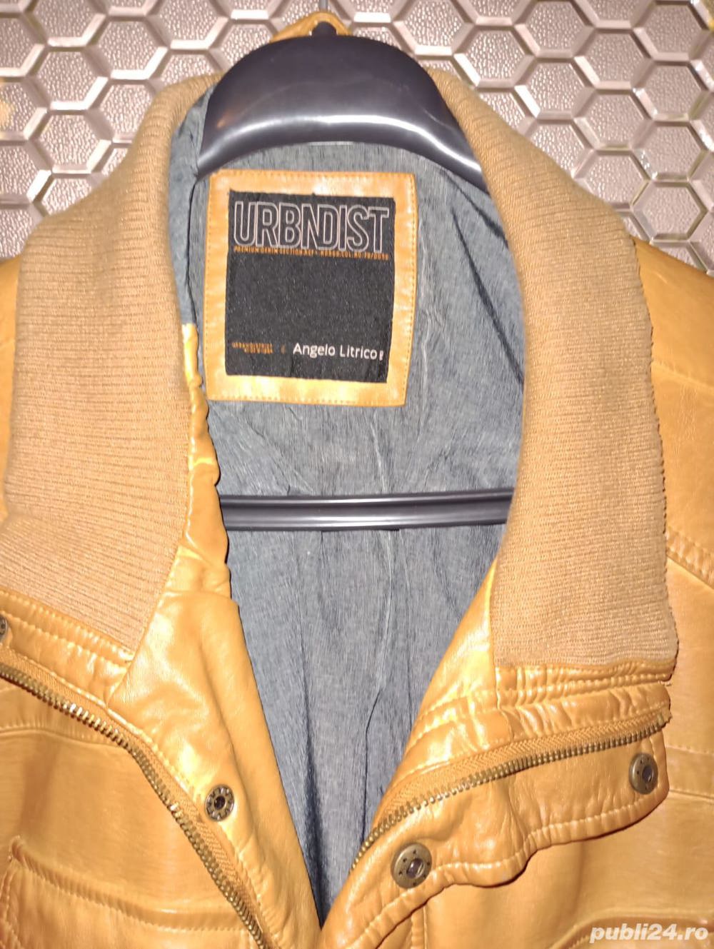 Haina piele naturala winter parka jacka iarna salopete groase