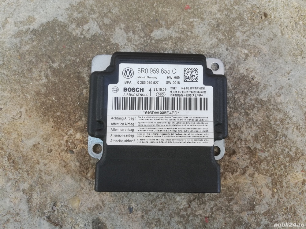 calculator airbag vw polo 6R