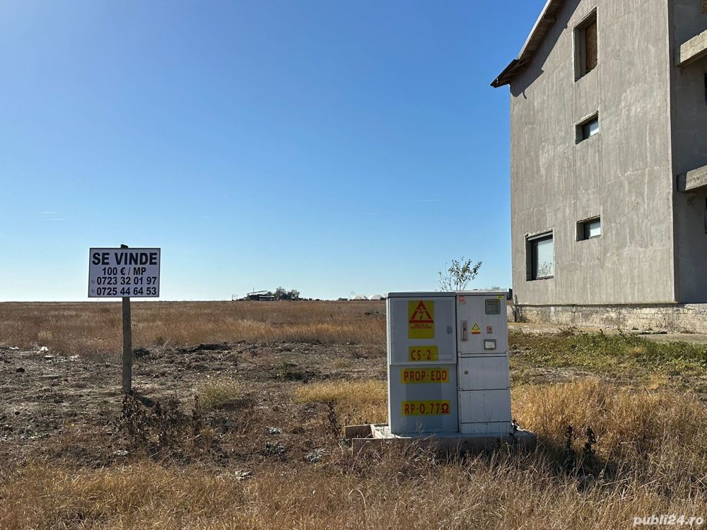 Vand teren intravilan cu utilitati Costinesti