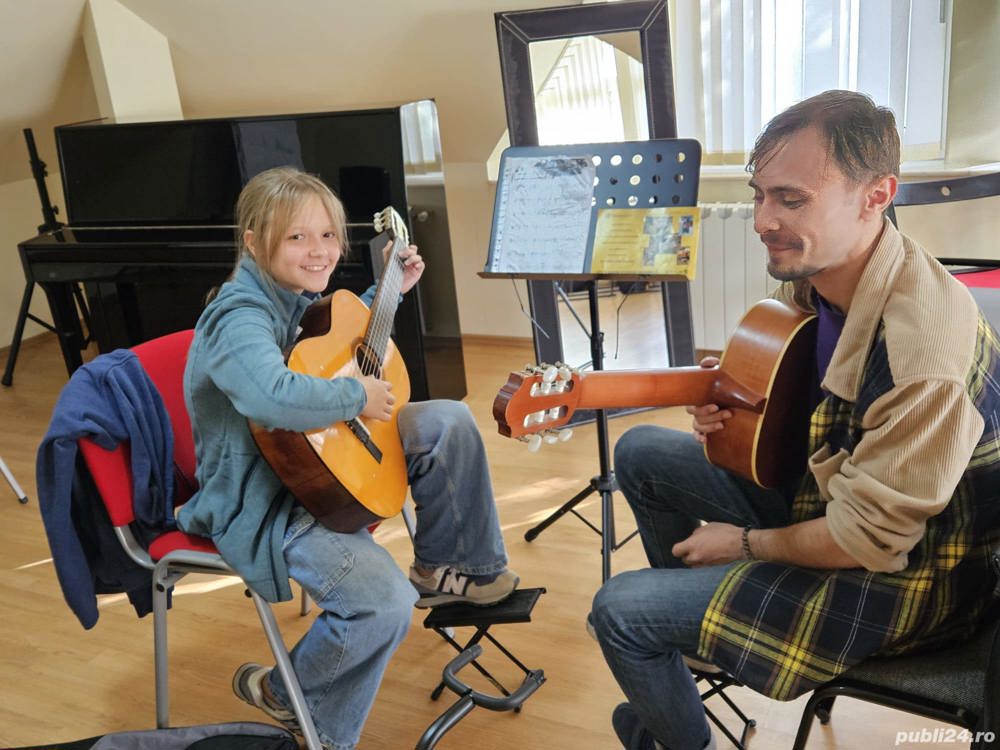 Lectii de Chitara pentru orice nivel, toate varstele, predare in limba engleza sau romana 