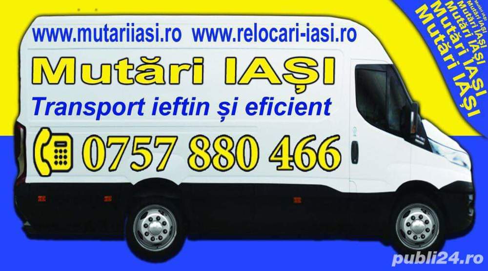 Transport marfa si mutari mobila cu oameni la incarcat descarcat in camion sau duba . Debarasari .