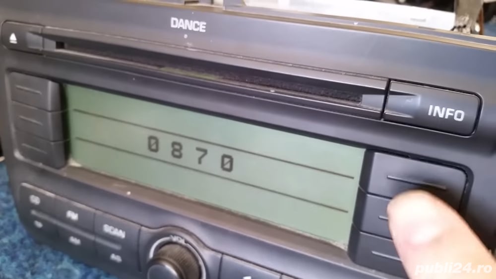 Coduri deblocare radio Chrysler