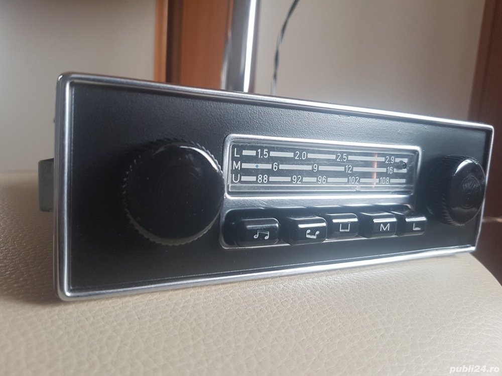 Radio original VW T2 , Kafer , model Emden 4 , foarte rar ! Cod VW 111035103L