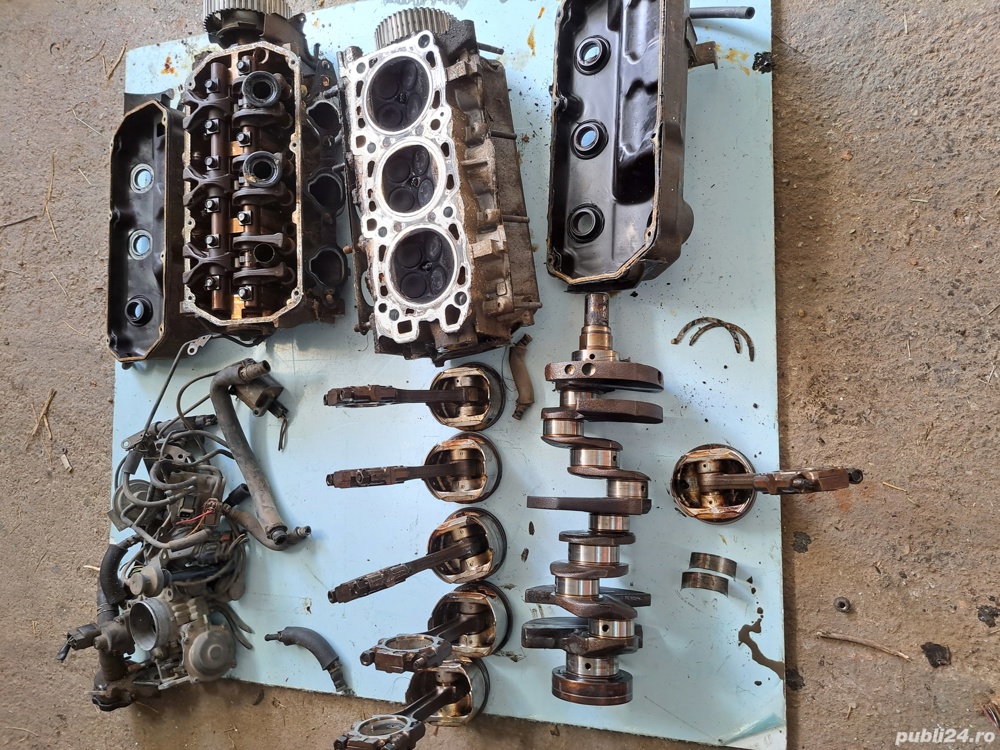 piese motor 3.0 mitsubishi 6V pajero shogun arbore pistoane chiuloase