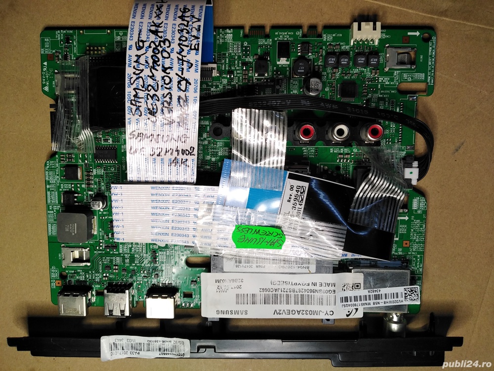 Mainboard  BN41-02582B N17L_SCREWLESS_PR  BN94-12679C  display  CY-JM032AGEV2V SAMSUNG UE32M4002AK