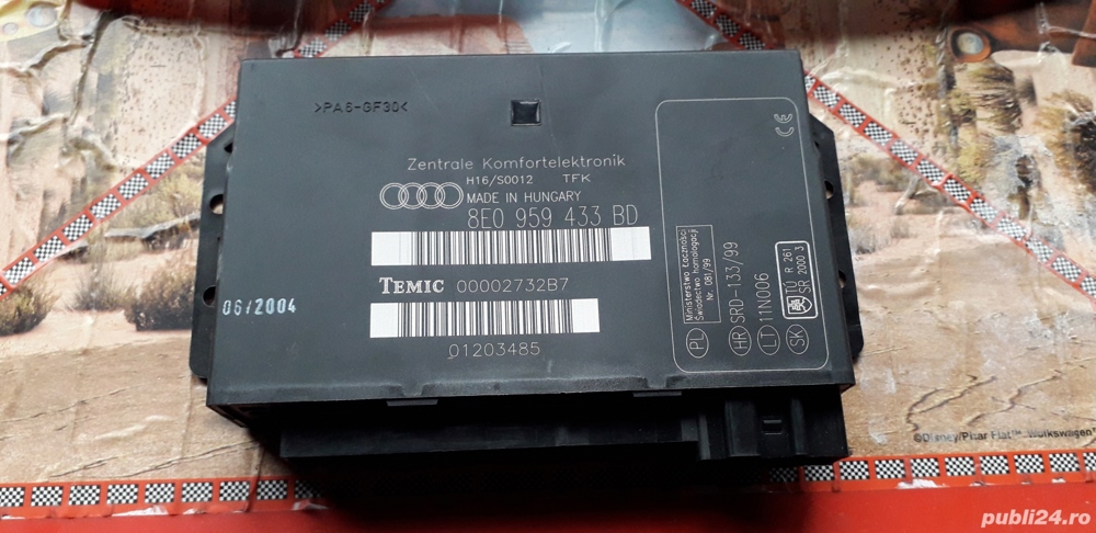 Calculator confort Audi A4 B6 