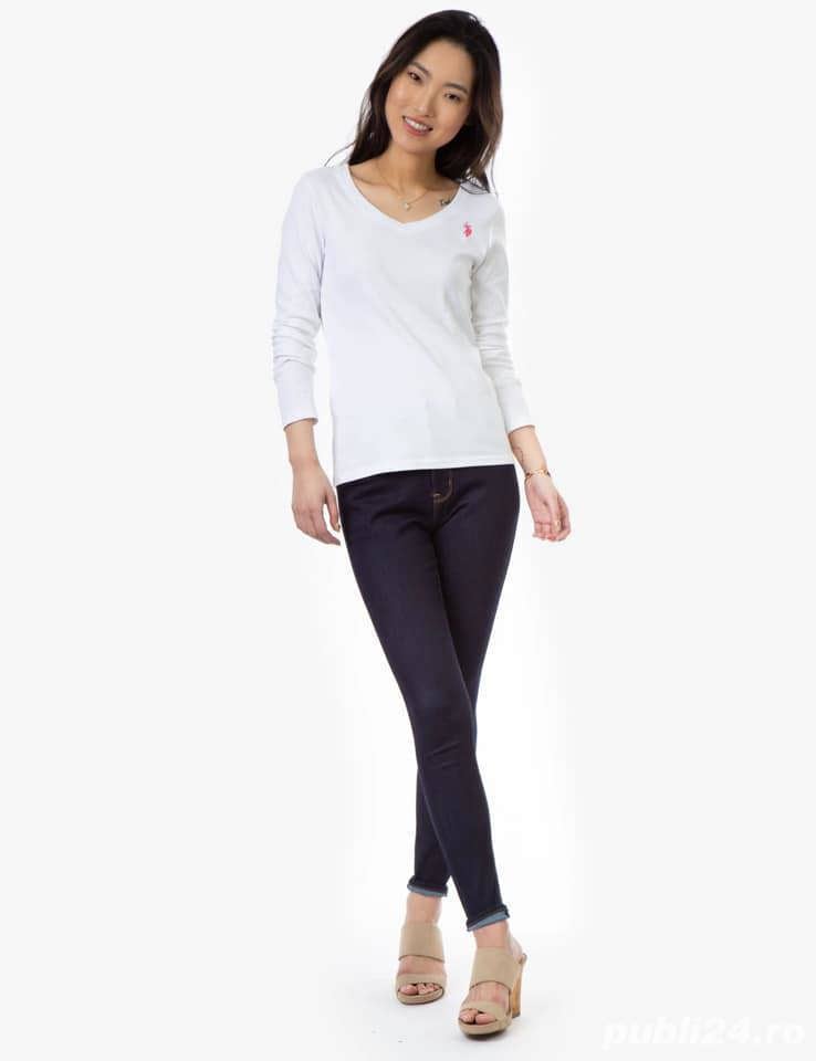 Bluza femei U.S. Polo Assn. alba