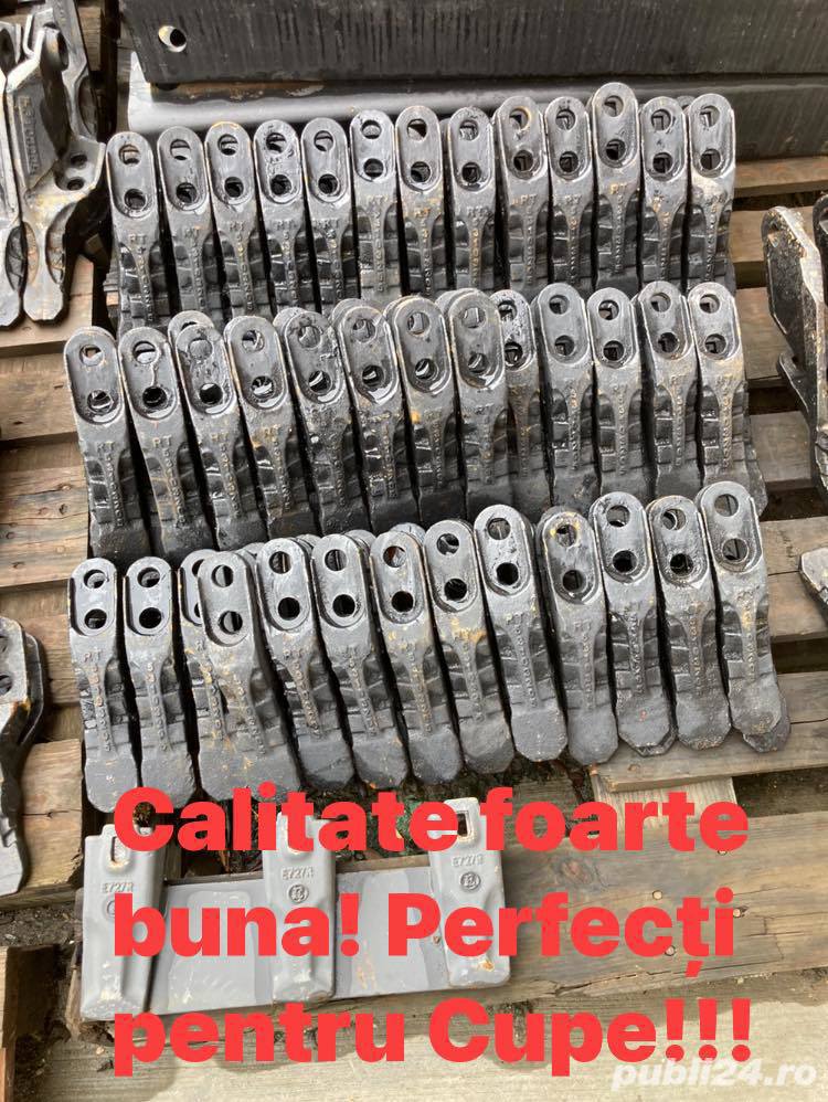 Dinti de cupa , kingpost si fuzete pentru jcb