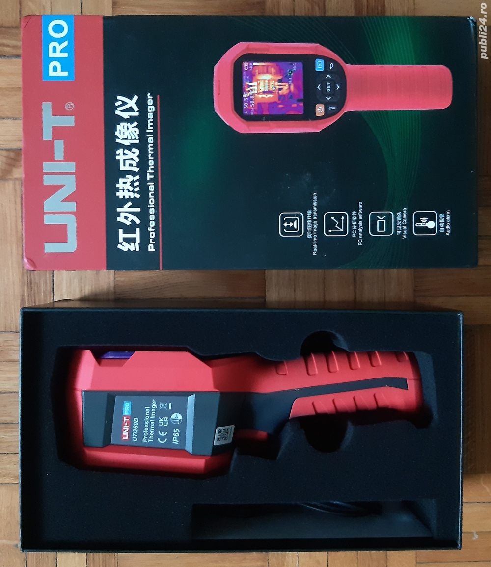 Aparat termoviziune, camera infrarosii 256x192 pixeli