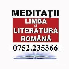 Meditatii la Limba si literatura romana (Timisoara)