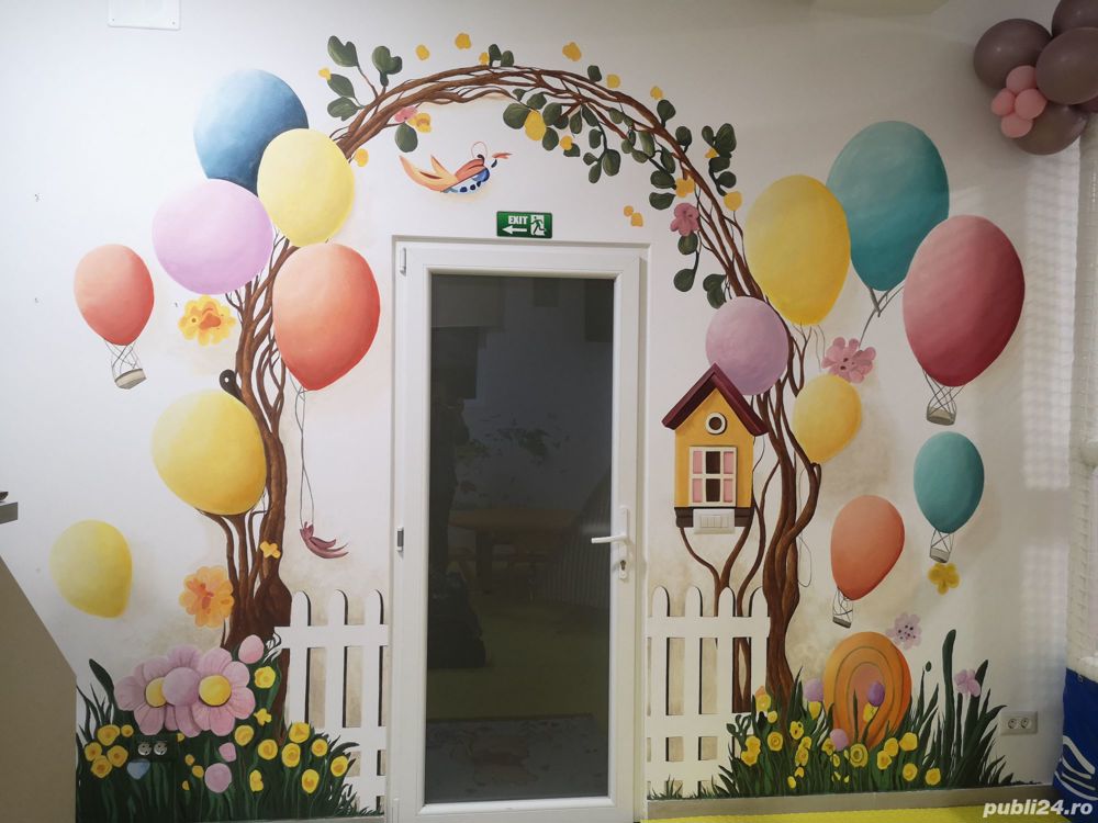 Realizam Pictura murala profesionala