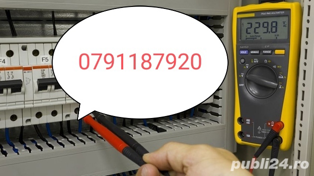 Non stop Electrician autorizat cu experiență preț negociabil