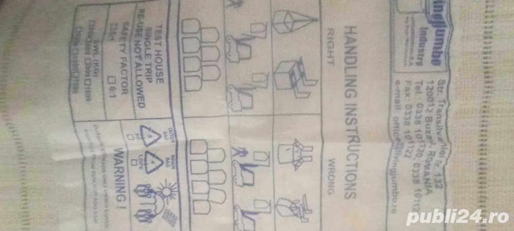  Sacii de Rafie pentru Petriș și Nisip 