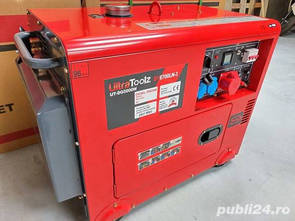 Generator electric diesel 5.5kva NOU Generator electric diesel 5.5kva NOU