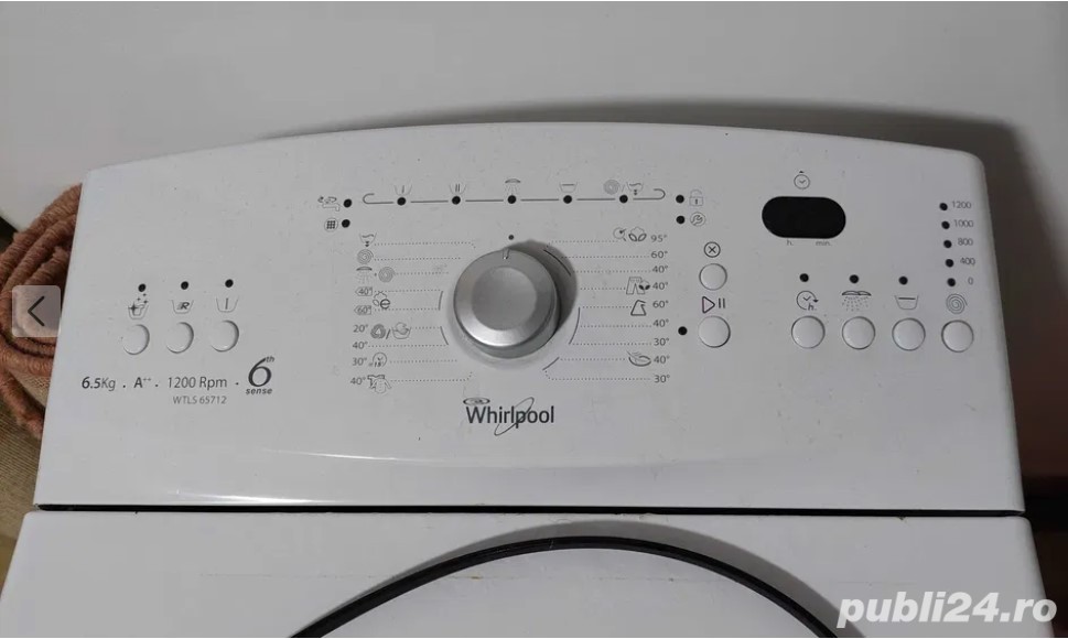 Masina spalat Whirpool WTLS 65712 pentru piese