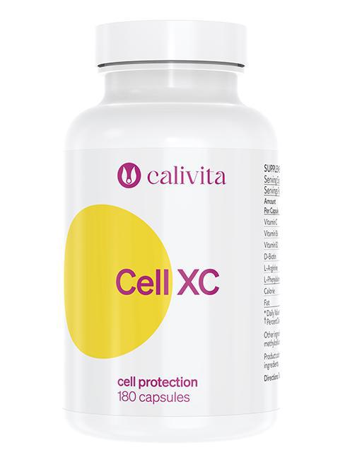 Cell XC 180 capsule CaliVita supliment pentru regenerare celulara
