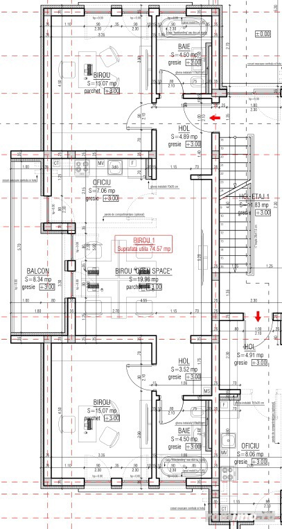 Apartament cu Sad! Zona OMV Aradului! Destinatie Birouri!