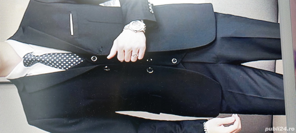 Sacou Zara cu pantaloni slim  barbati