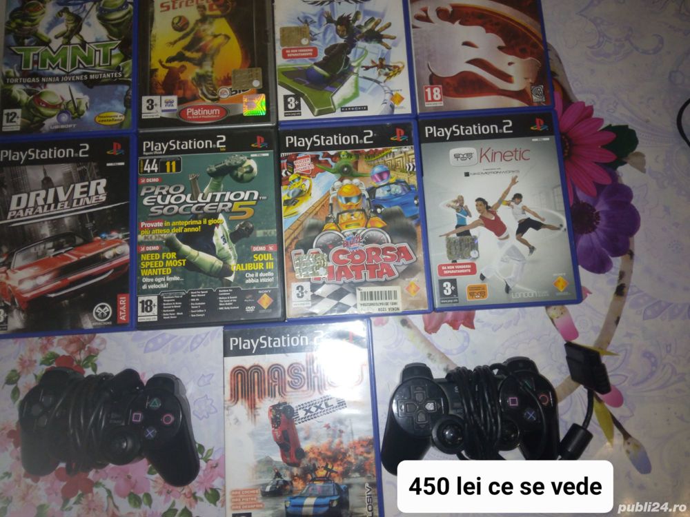Vand jocuri pentru Plastation 2