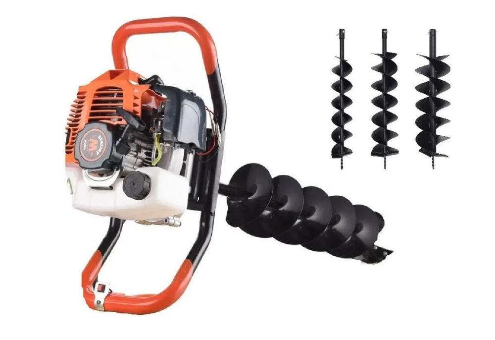 Foreza motoburghiu pentru găuri in pământ 