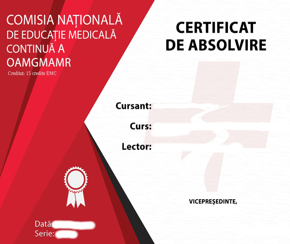 Cursuri Online Credite OAMMR Viza Practica Medicala Asistenti Medicali