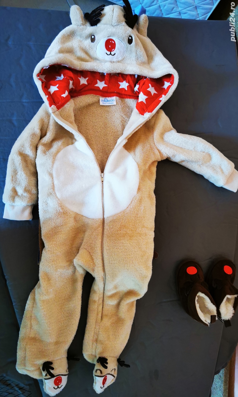 Lot haine baietel 6-9luni 74 stare foarte buna 