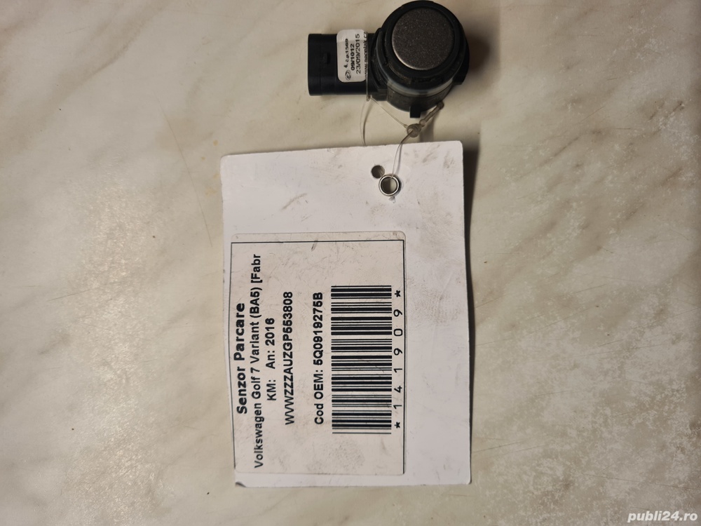 Senzor parcare bara spate lateral Valeo 5Q0 919 275 B