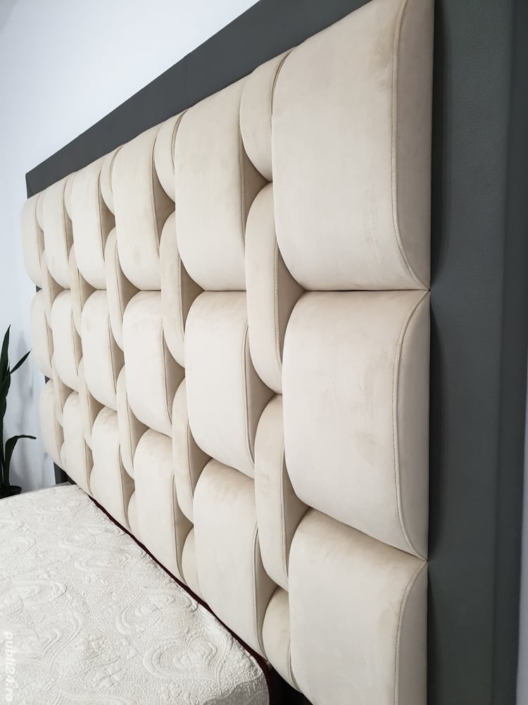 Mobila dormitor   pat tapitat