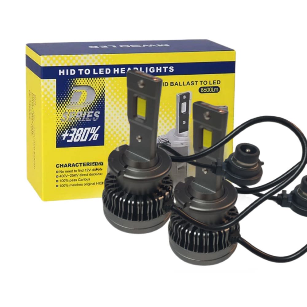 Set 2 becuri LED D2S plug&play pentru far auto 70W Chip Cree 8400 Lm 12-24V M30-D2S