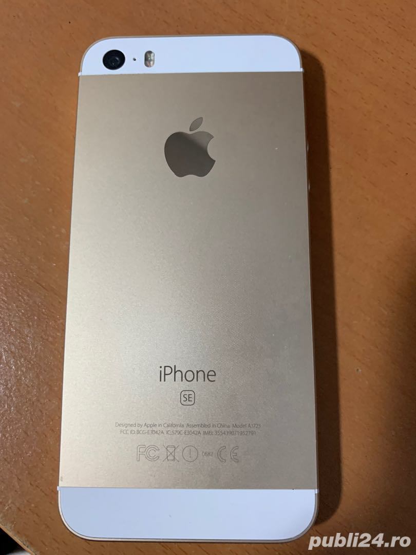 iphone se gold impecabil bat 100