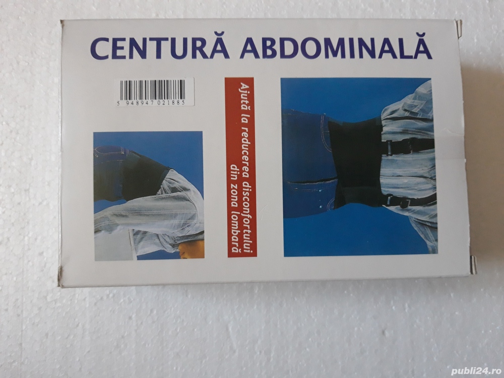 Centura abdominala cu bretele