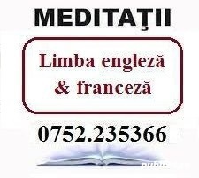 Meditatii limba engleza & franceza (Timisoara)