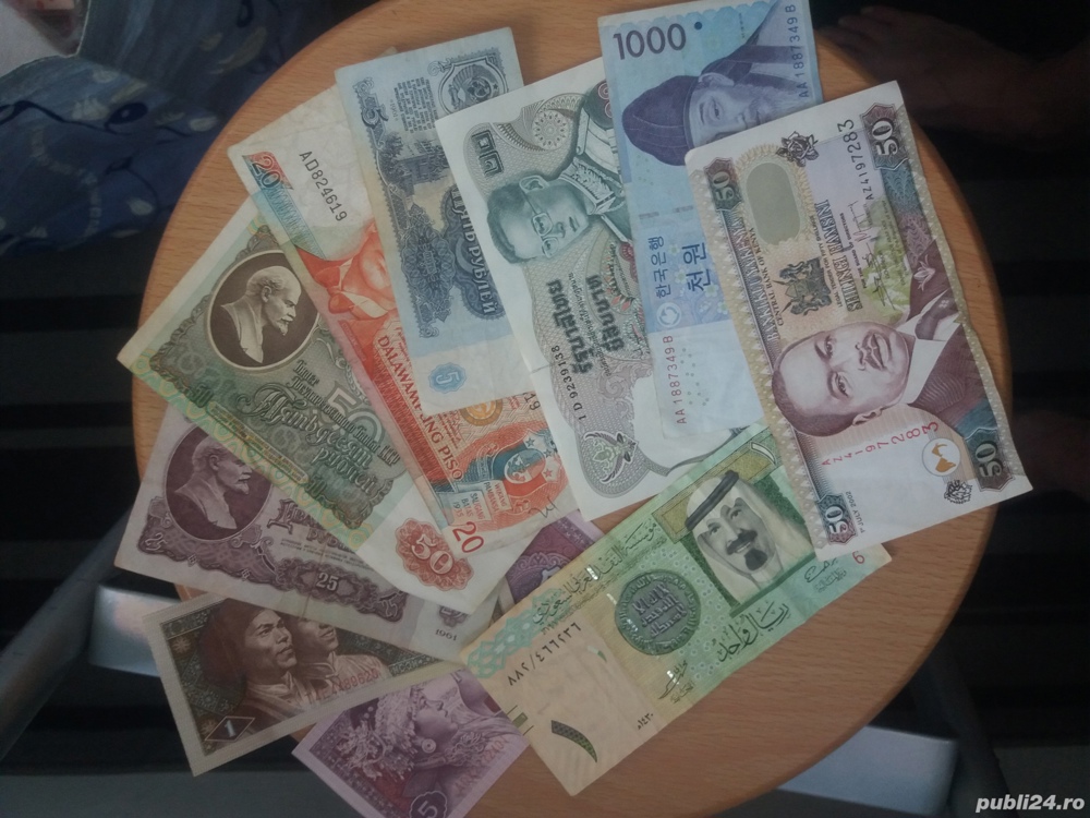 Bacnote straine si romanesti