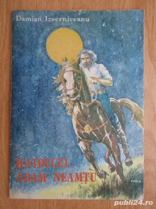 Damian Izverniceanu - Haiducul Adam Neamtu , benzi desenate
