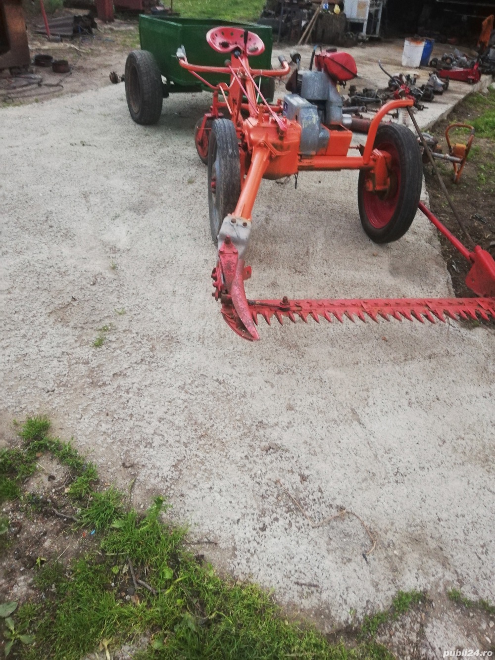 Cositoare cu remorca laverda. Variante auto 