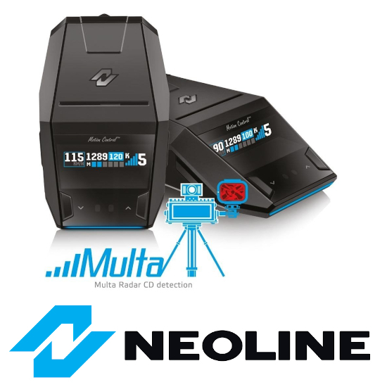 Detector de radar portabil Ultraperformant Neoline X-COP 8700s GT Radar Laser Detectie MADE IN KOREA