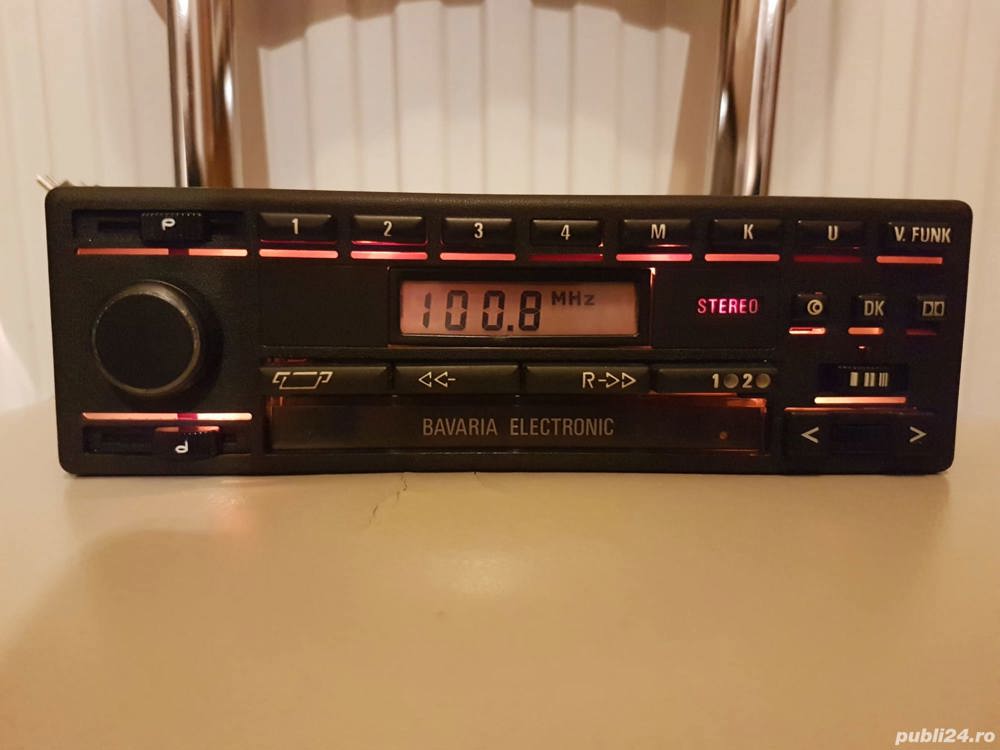 Casetofon original BMW oldtimer , Bavaria Electronic  , Becker