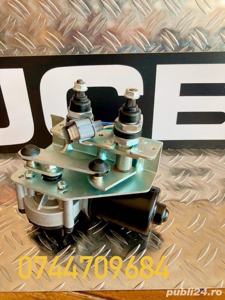 Motor stergator  brate stergator manete pentru jcb