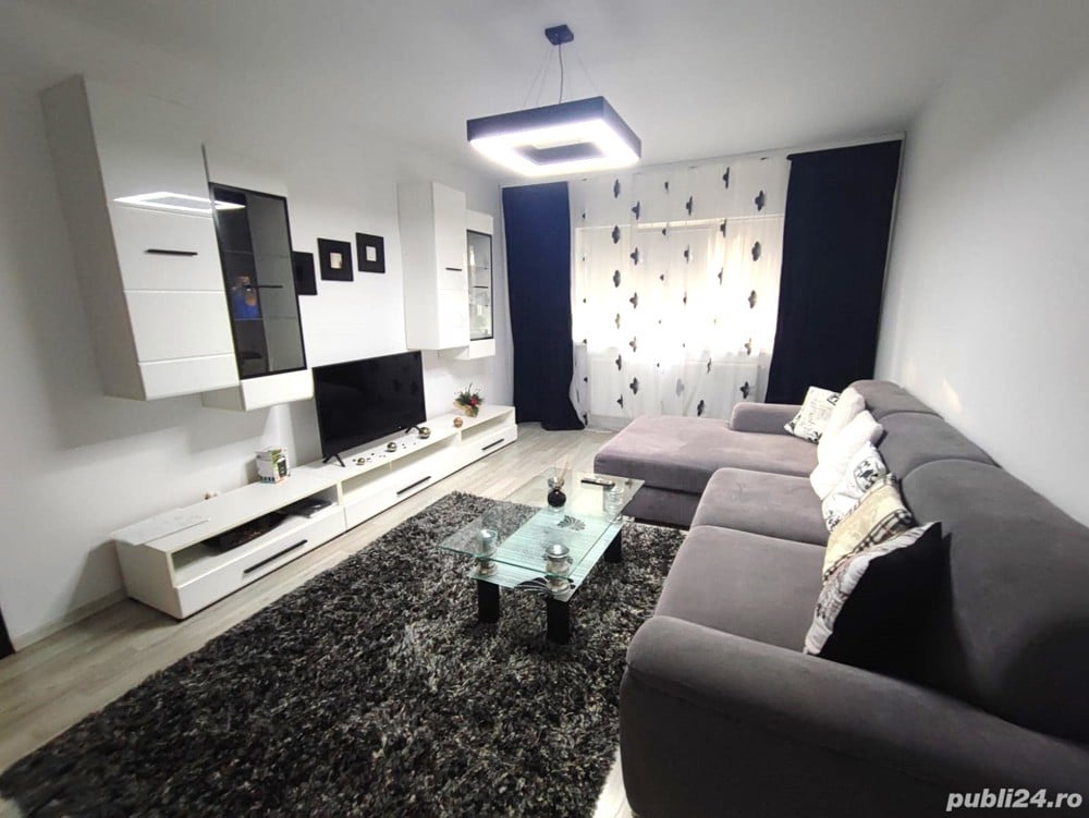 Apartament 2 camere mobilat utilat MODERN - Centrala pe GAZ - Contract Anaf - zona Kaufland 