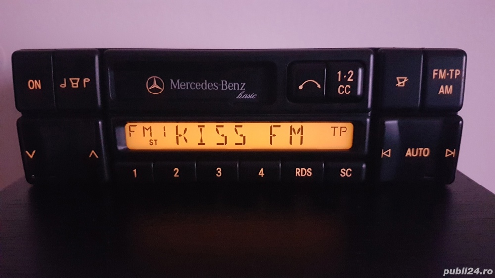 Casetofon Becker , casetofon Mercedes oldtimer , casetofon Mercedes w124 , w140, R129 , w201