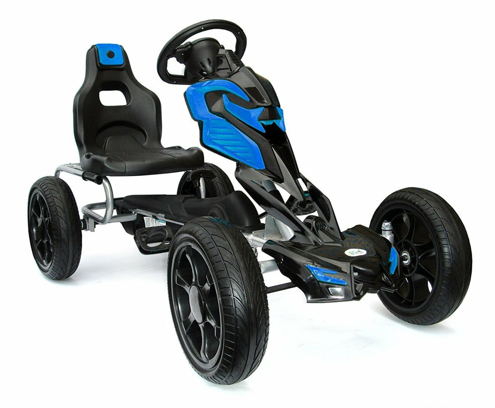 Kart cu pedale, Kinderauto Thunder cu roti EVA