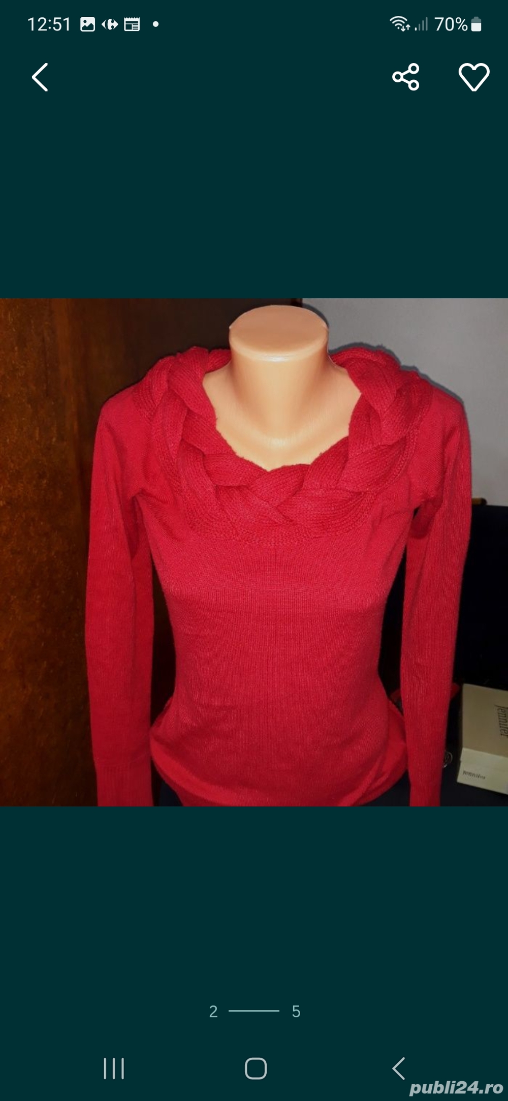 Pulover Orsey marimea 38(M)