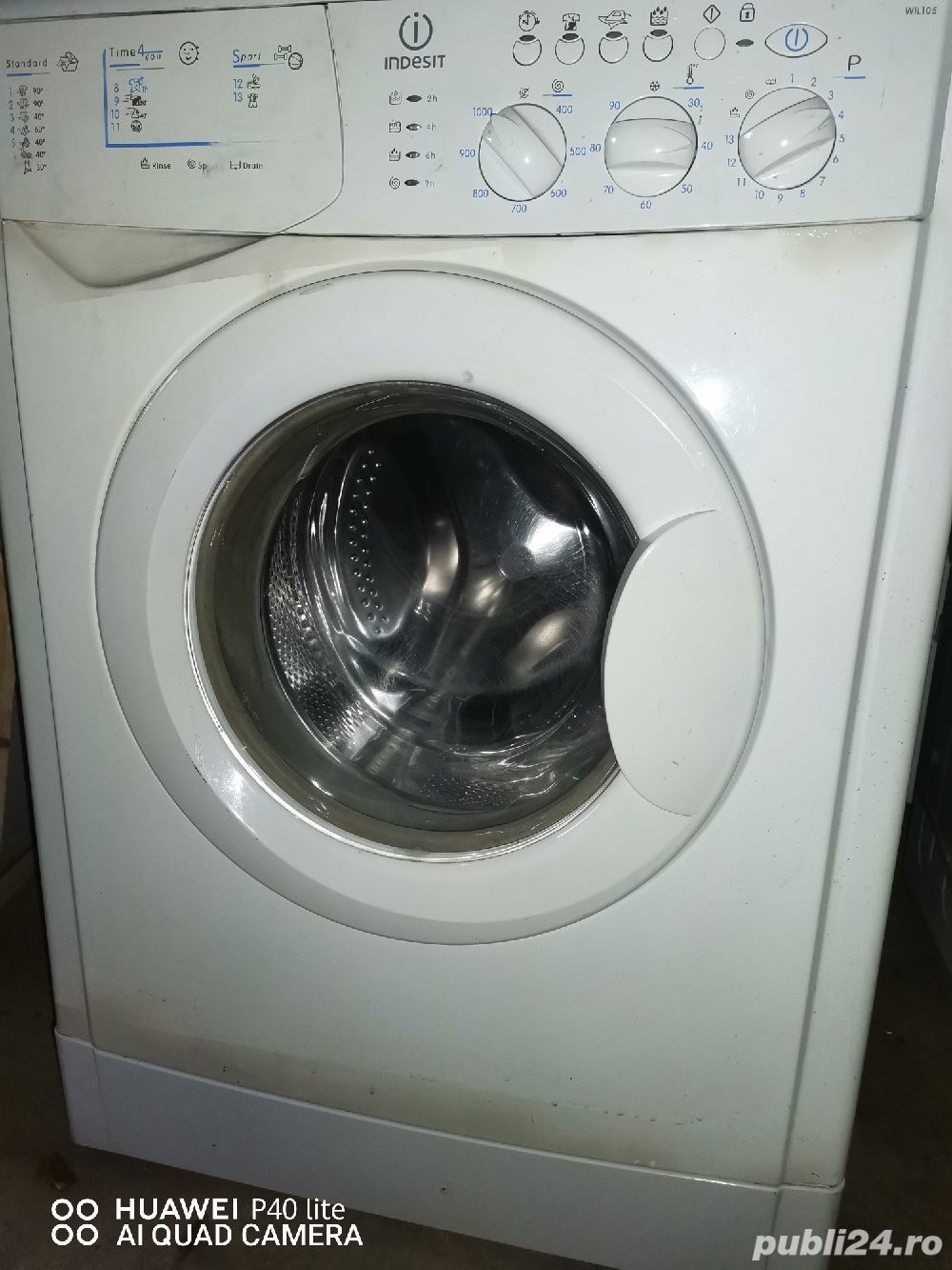 Vind mașina de spălat rufe Indesit 