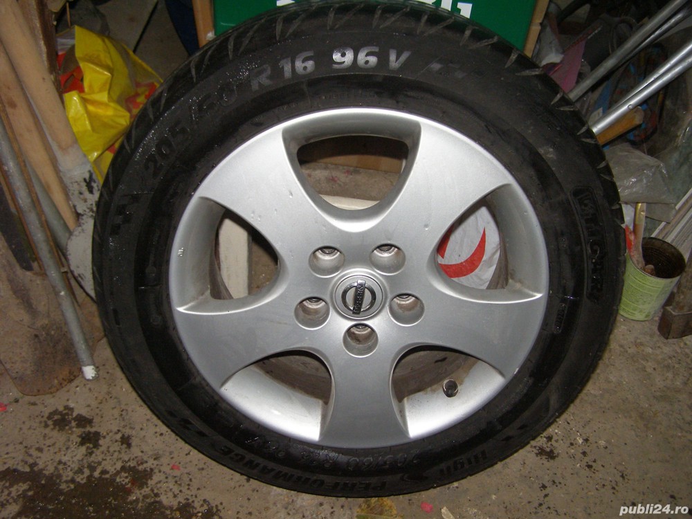  Janta de Al  ,    cu pneuri noi  205/60 R16