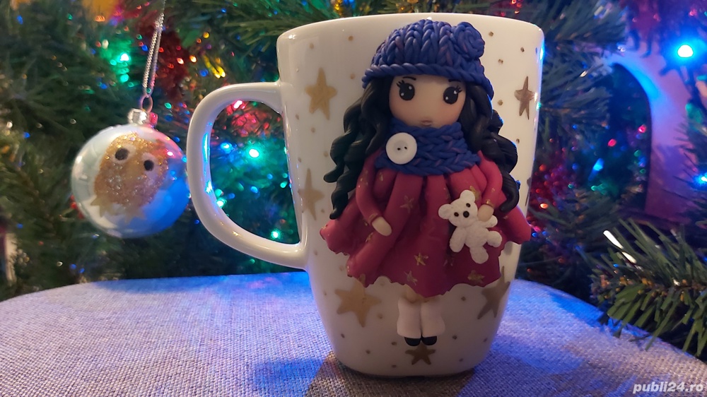 Cadou fetite, sotie iubita cana papusa handmade