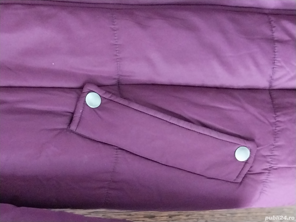 Vand  geaca dama lunga matlasata marime  L