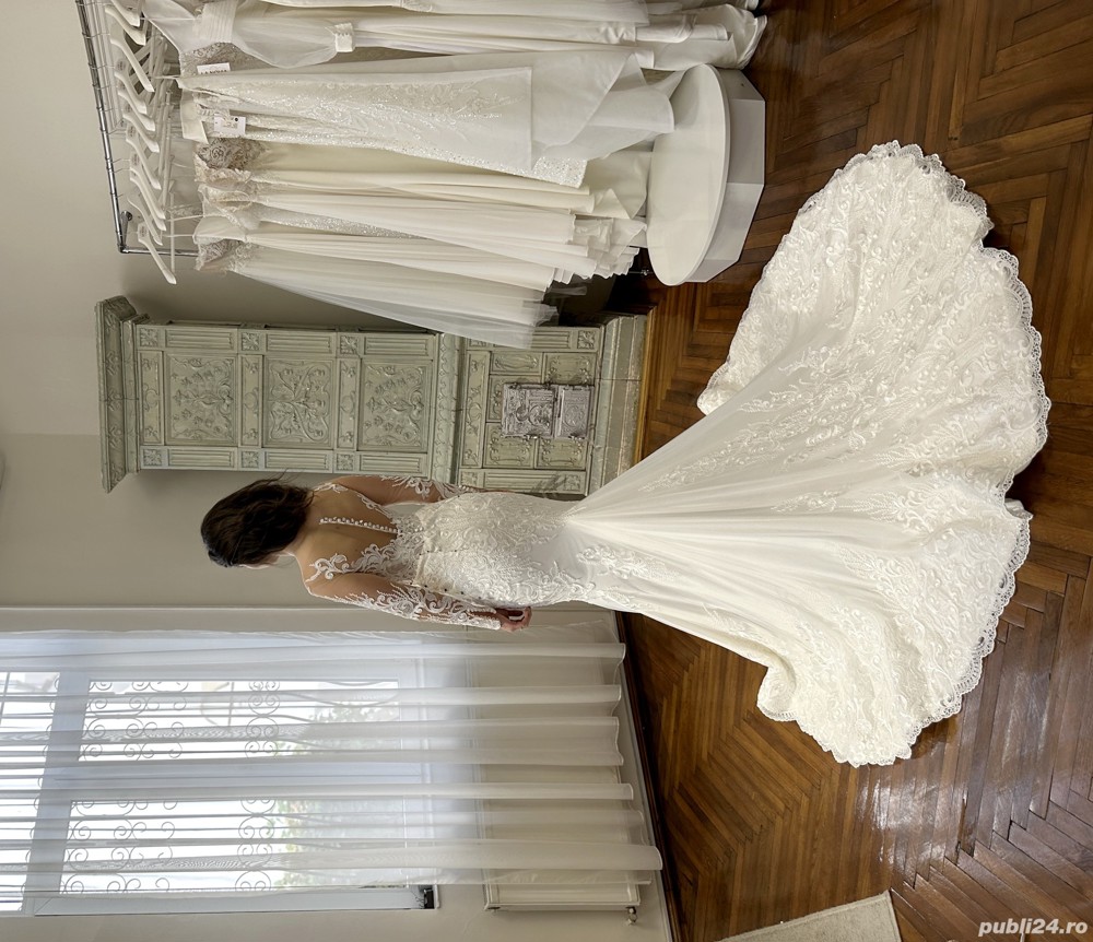Rochie de mireasa Prado sirena La Novia Bucuresti Targoviste Ploiesti